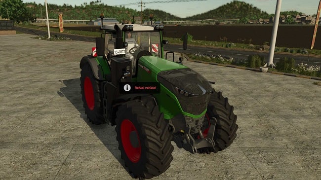 Out Of Fuel FS25 v1.0.0.0