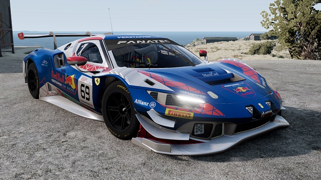 Ferrari 296 GT3 (Beamng) v1.0