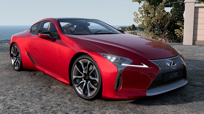 Lexus LC 2017-2025 (Beamng) v1.0