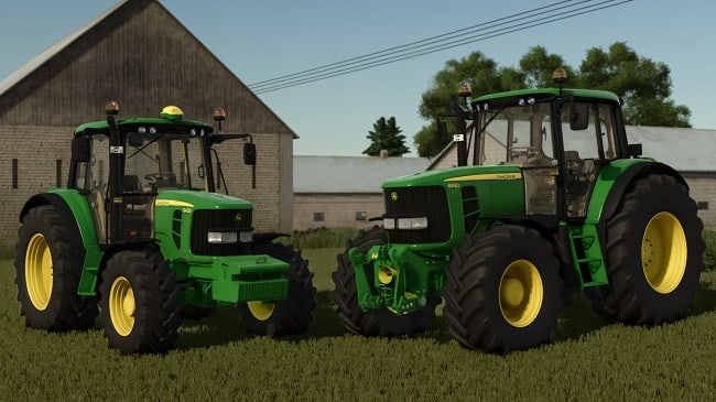 John Deere 6030 Comfort Series FS25 v1.1.0.0