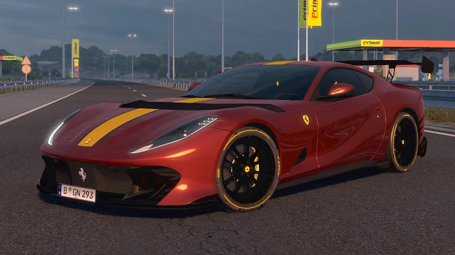 Ferrari 812 Competizione 2022 (ETS2/ATS) v1.0