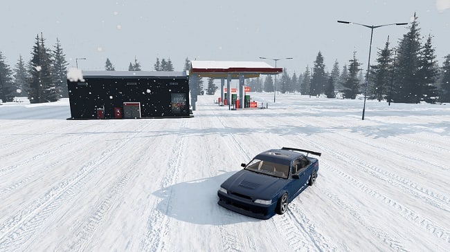Карта Winter Playground (Beamng) v1.0