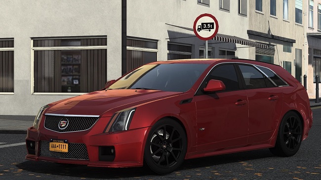 Cadillac CTS-V Sport Wagon 2014 (ETS2/ATS) v1.0