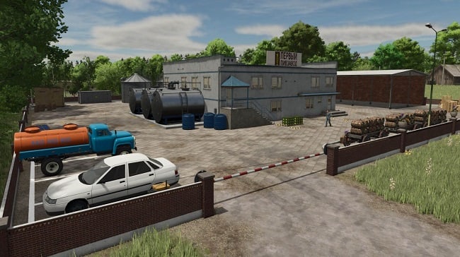 Карта "Село Луговое" FS25 v1.0.0.0