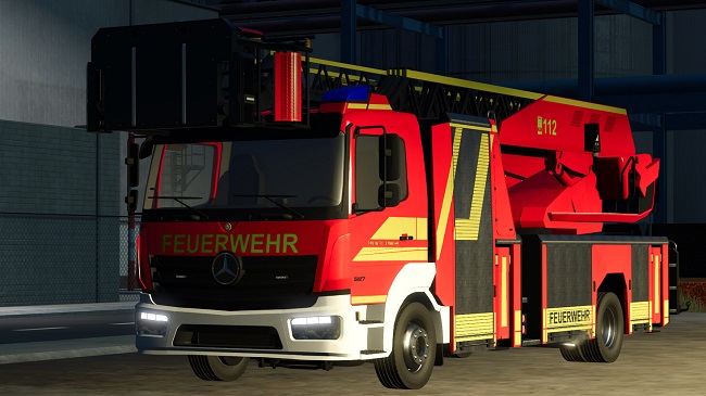 Mercedes-Benz Trucks Atego 1327 Turntable Ladder 23/12 FS25 v1.0.0.0