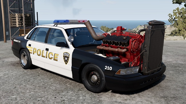 Tank Engine For The Grand Marshal (BeamNG) v1.0