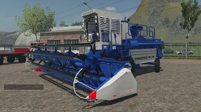 Енисей 1200 1НМ + Жатки FS25 v1.0.0.0