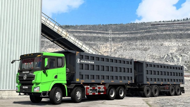 SHAKMAN Caмосвал + Прицеп (ETS2) v1.0