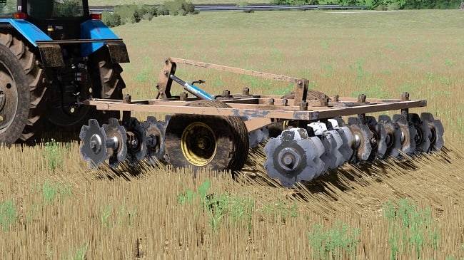 Борона дисковая прицепная БДТ-3 FS25 v1.0.0.0