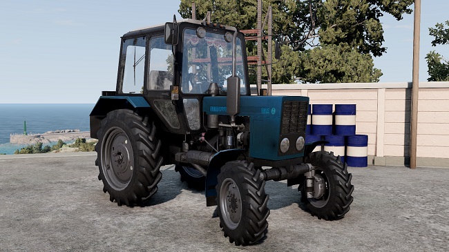 Трактор МТЗ-82 (Beamng) v1.7