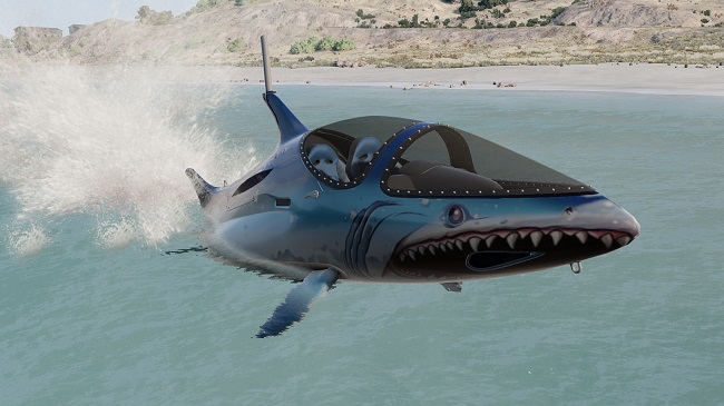 Seabreacher Semi-Submersible (Beamng) v1.0