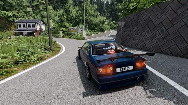 Карта Shomaru Pass - Touge (Beamng) v1.0
