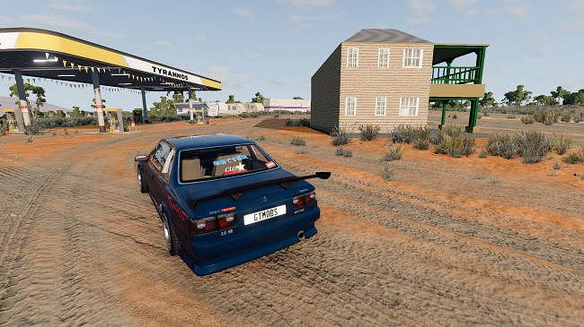 Карта FBR Finke Desert (Beamng) v1.0