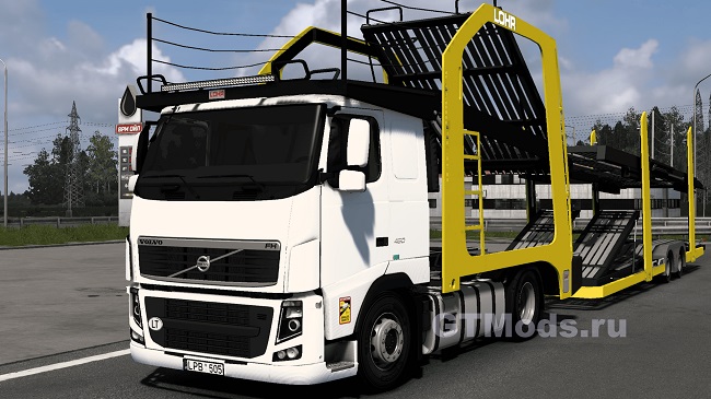 Volvo FH Pack + Прицеп автовоз (ETS 2) v1.0