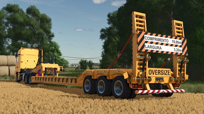 Randon Low Loader Movable Neck FS25 v1.0.0.0