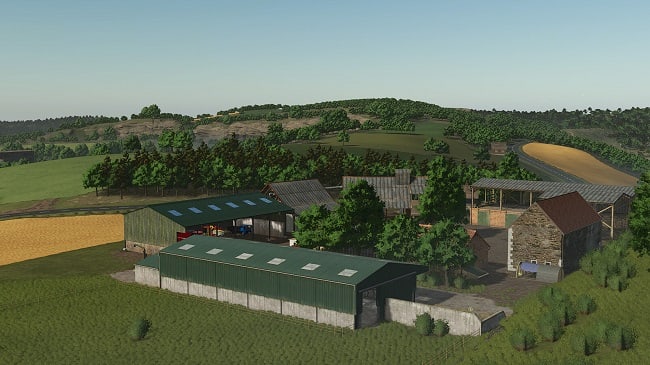 Карта The Peasant Valley FS25 v1.0.0.0