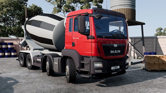 MAN TGS (Beamng) v1.0 Fixed