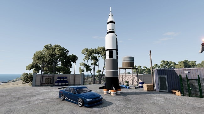 Ракета Сатурн-5 (Beamng) v1.0