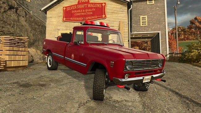 International 200 Series Brush Truck FS25 v1.0.0.0