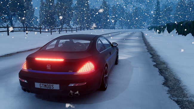 Карта UK gets SNOW (Beamng) v1.0