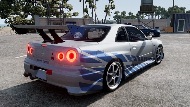 Nissan Skyline R34 GT-R (Beamng) v1.0