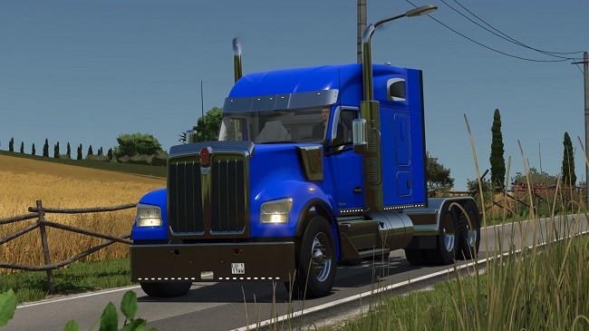 Kenworth W990 2020 - 76 Inch Mid Roof Sleeper FS25 v1.0.0.0