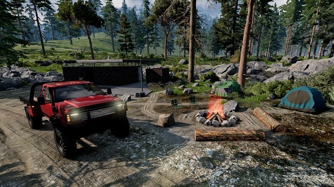 Карта Fordyce Creek Offroad (Beamng) v1.01