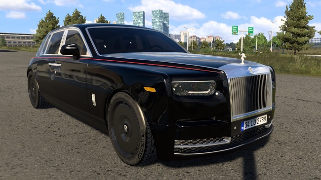 Rolls Royce Phantom 2023 (ETS2/ATS) v1.0