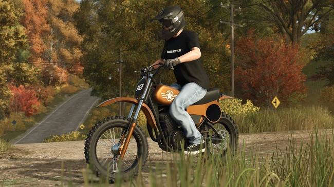 Lizard 80s Motorcycle FS25 v1.0.0.0