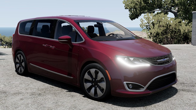 Chrysler Pacifica 2017-2020 (Beamng) v1.0 Remaster