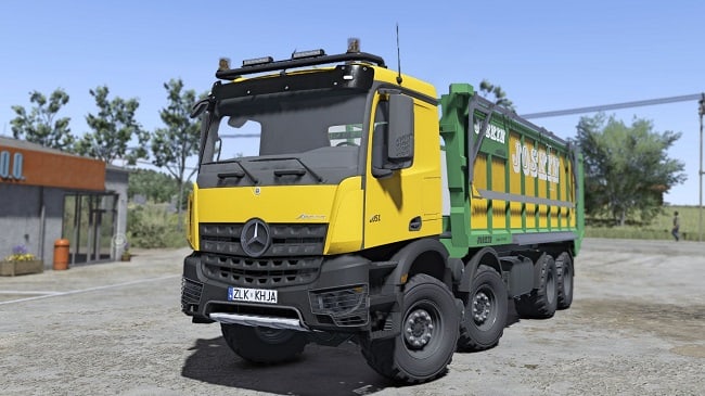 Mercedes Benz Arocs Agrar FS25 v1.0.0.0