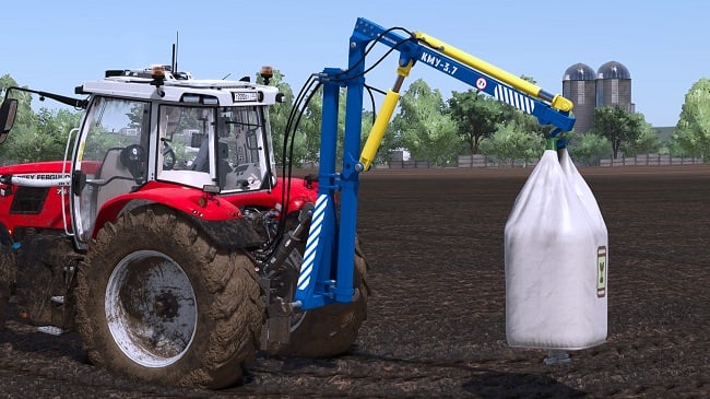 Подъемник для биг-бэгов КМУ-3.7 FS25 v1.0.0.0