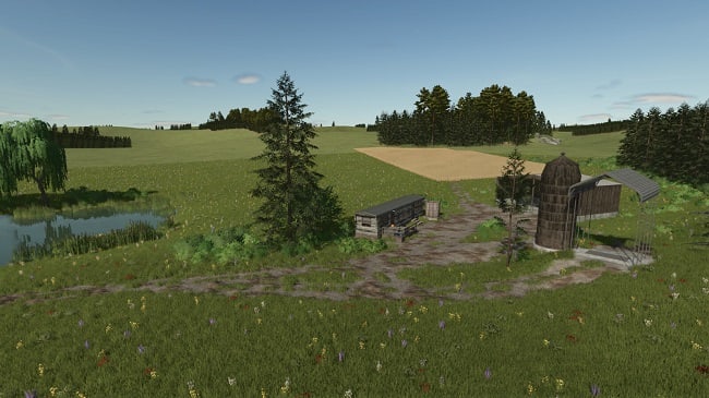 Карта Green Countryside FS25 v1.0.0.0