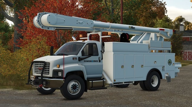 GMC C8500 Bucket Truck FS25 v1.0.0.0