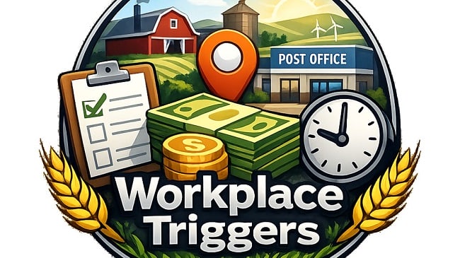 Workplace Triggers FS25 v1.0.0.0