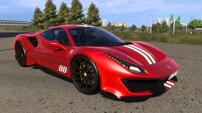 Ferrari 488 2023 (ETS2/ATS) v1.0