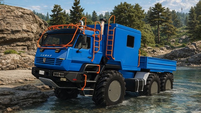 КАМАЗ Азов 6345 (FS25) v1.0.0.0