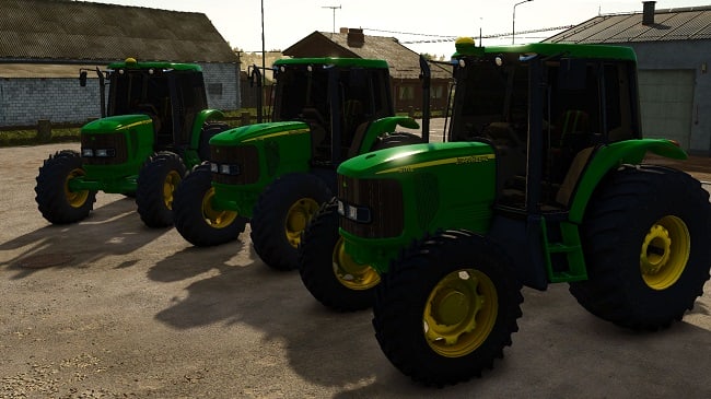 John Deere 6110J (FS25) v1.0.0.0