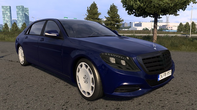 Mercedes-Benz Maybach S400D 2021 (ETS2/ATS) v1.0