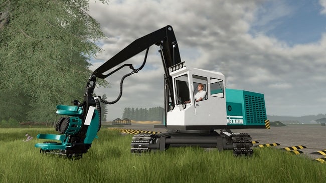 Лесоповальная машина ЛП 19Б3 (FS25) v2.0.0.0