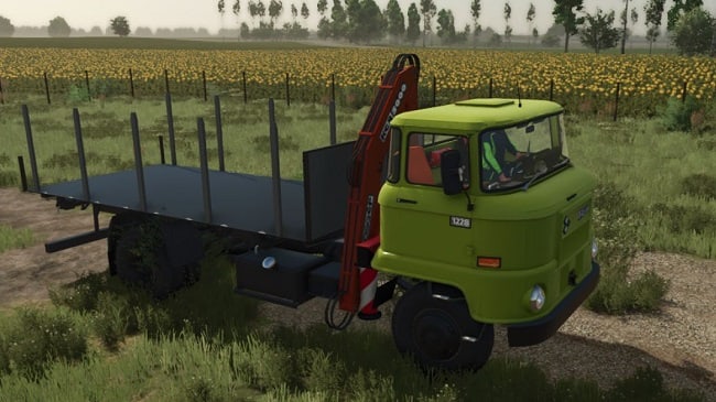 IFA L60 with KCR Crane (FS25) v1.0.0.0
