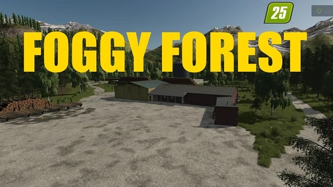 Карта Foggy Forest (FS25) v1.0.0.0