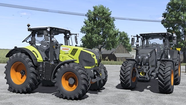 Claas Axion 800 Series EU and US (FS25) v1.0.0.0