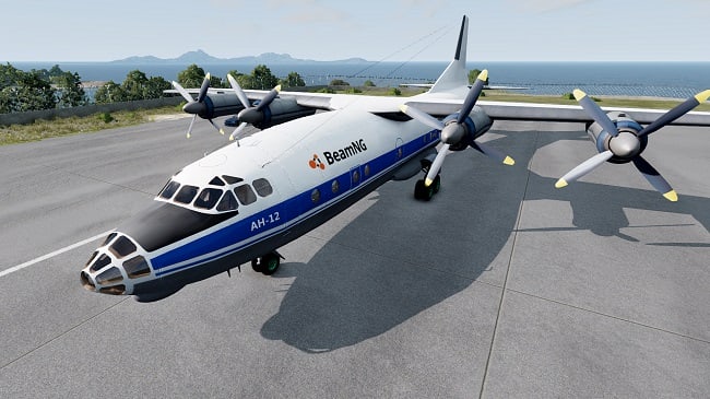 Антонов АН-12 (Beamng) v2.0 Refresh