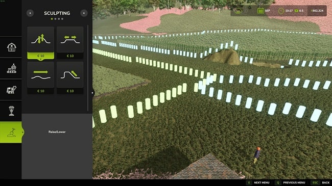 Farmland Border Display (FS25) v1.0.0.0