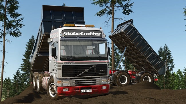 Volvo F16 Globetrotter Tipper (FS25) v1.0.0.0
