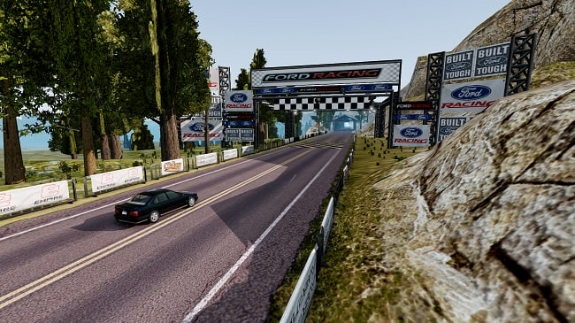 Карта Ford Racing 2 BAY-A (Beamng) v3.0