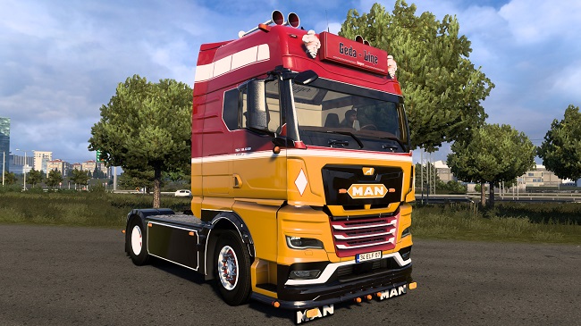 MAN TG3 2020 SCT Desing Truck (ETS 2) v1.0