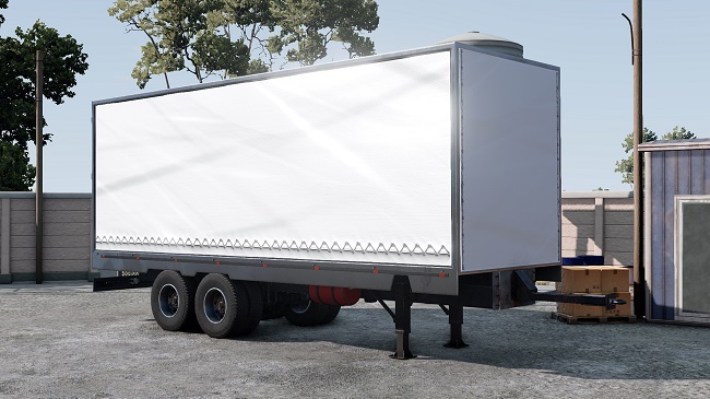 Euro-Style Tandem Trailer (Beamng) v1.0