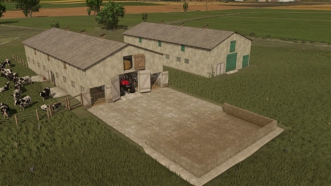 Modular Cow Barn (FS25) v1.0.0.0